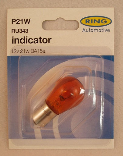 12V AMBER BULB P21/5W