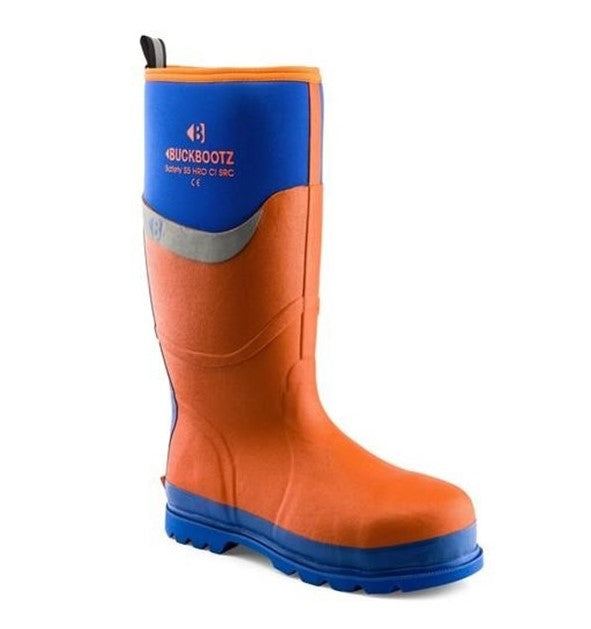 SAFETY WELLY ORANGE/BLUE